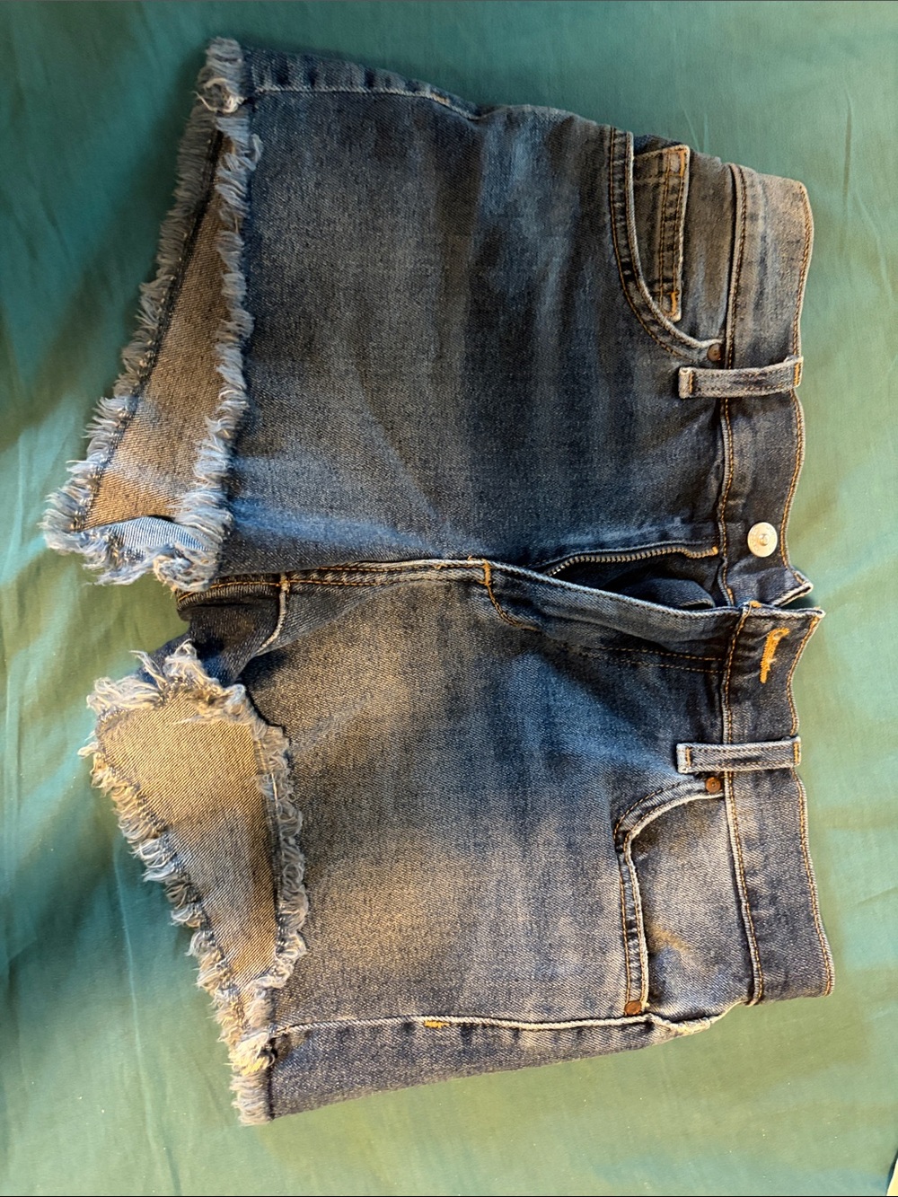 Joes jeans denim Frayed Hem High-Waist Shorts